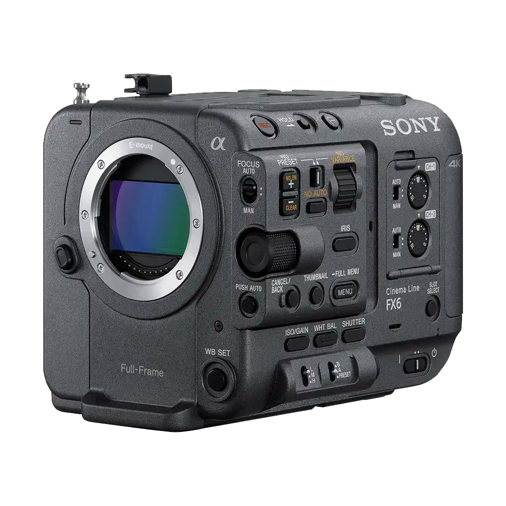 Sony Cine Line FX6 Full-Frame Cinema Camera (Body Only)