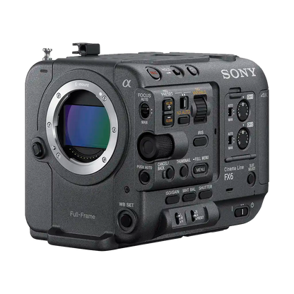 Sony Cine Line FX6 Full-Frame Cinema Camera (Body Only)