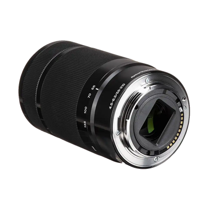 Sony E-mount 55-210mm レンズ Sony E 55-210mm f/4.5-6.3 OSS Lens - Black (E Mount) - Orms Direct