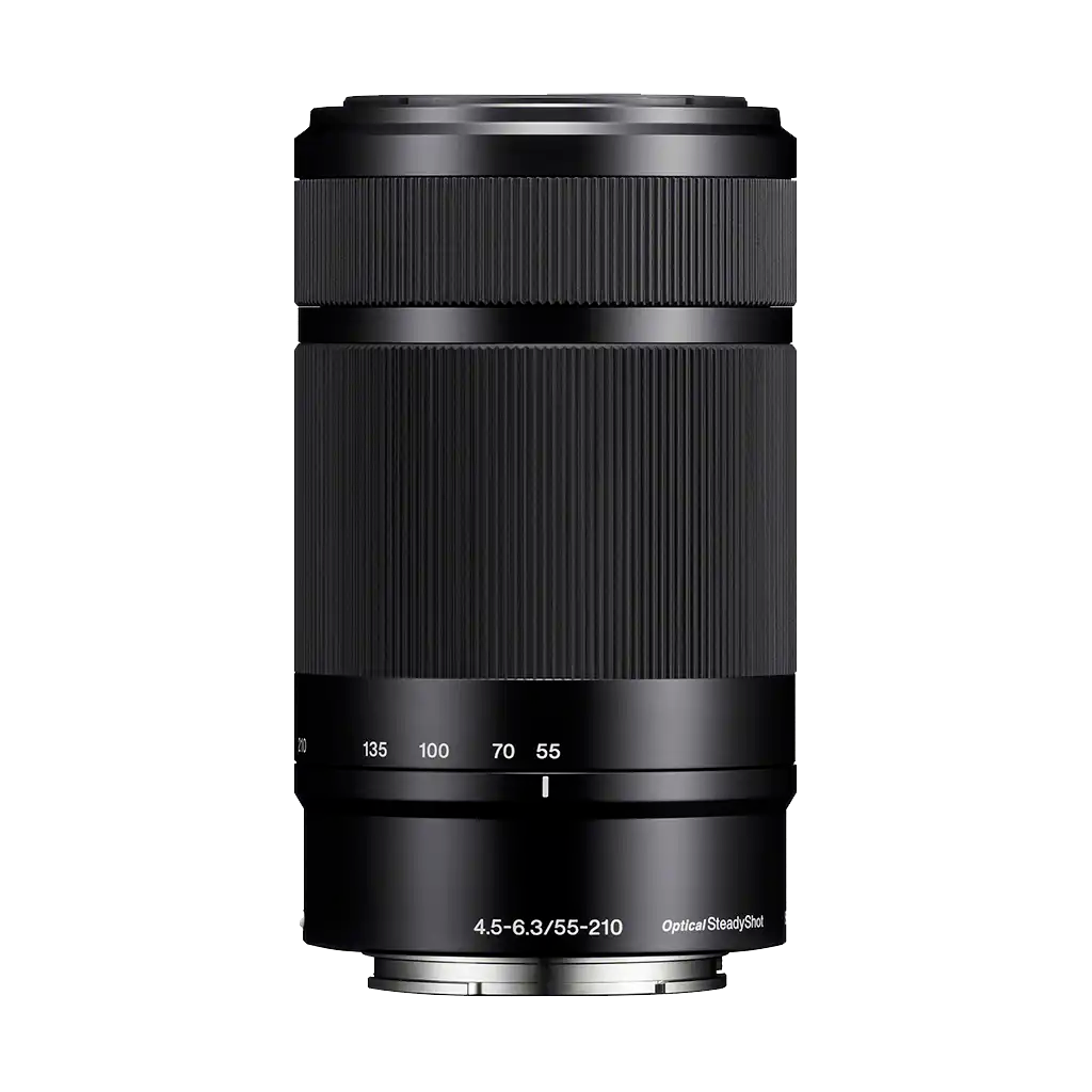 Sony E 55-210mm f/4.5-6.3 OSS Lens - Black (E Mount)