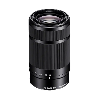 Sony E 55-210mm f/4.5-6.3 OSS Lens - Black (E Mount) - Orms Direct