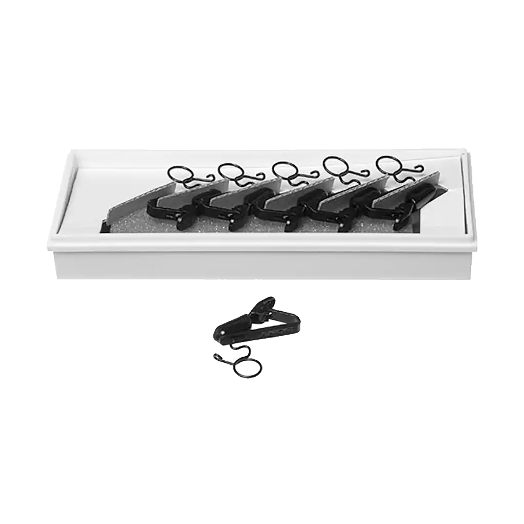 Sony ECM-44 Lavalier Microphone Holder Clips (SAD-H44B) (Set of 10) (Special Order)
