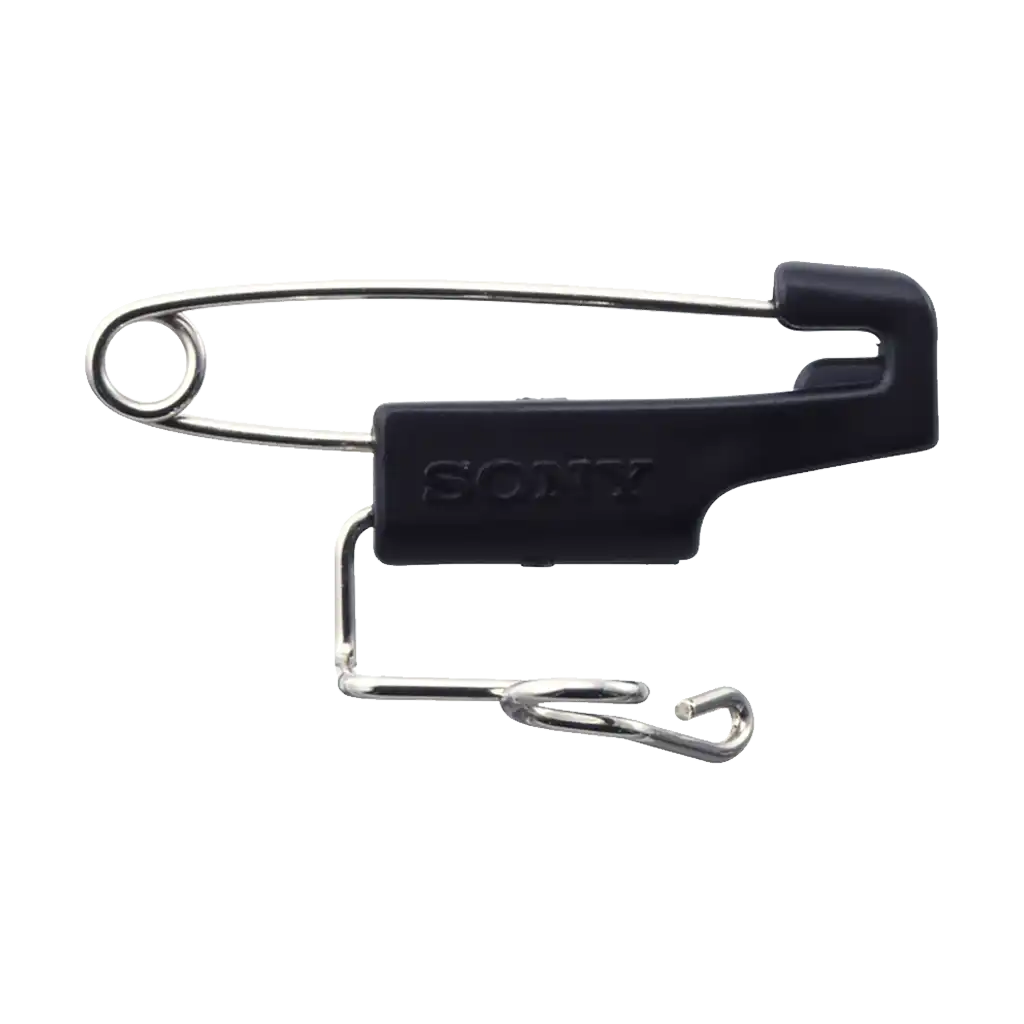 Sony ECM-88 Lavalier Microphone Holder Safety-Pin Clips (SAD-S88B) (Set of 6) (Special Order)
