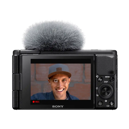 Sony ZV-1 Digital Camera with Sony Soulder Bag and 32GB SD Card (Black)