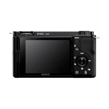 Sony ZV-E10 Mirrorless Camera with 16-50mm Lens (Black)