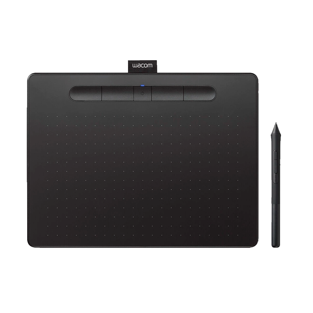 Wacom Intuos Bluetooth Creative Pen Tablet (Medium, Black)