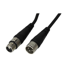 XLR Male to Female Audio Cable (10m)