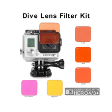 Xtreme Dive Filters for GoPro HERO 4/3+ (4 Pack)