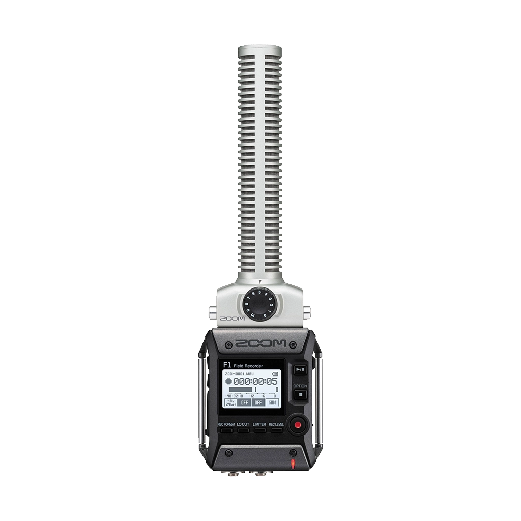 Zoom F1 Field Recorder with Shotgun Microphone