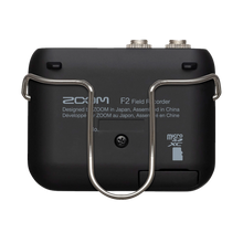 Zoom F2 Ultracompact Portable Field Recorder with Lavalier Microphone