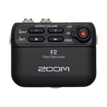 Zoom F2 Ultracompact Portable Field Recorder with Lavalier Microphone