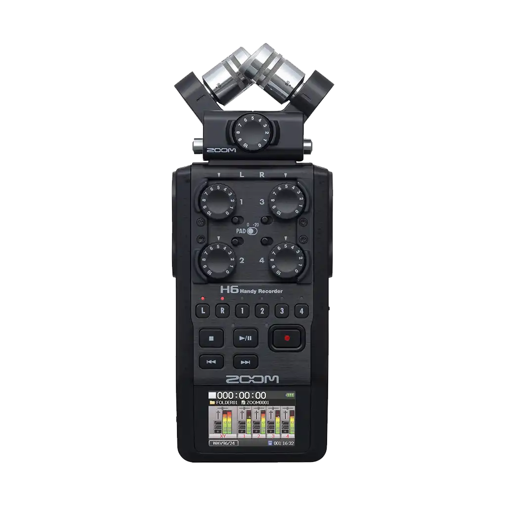 Rental: Zoom H6 Handy Sound Recorder